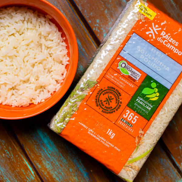 Arroz Agulhinha Polido Orgânico 1kg (Pack com 10) - Imagem 6