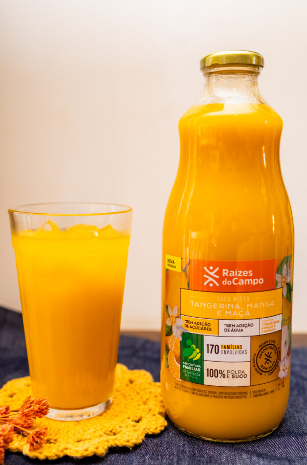 Suco Misto Integral 1 Litro (Manga, Tangerina e Maçã) (Pack com 3) - Imagem 4