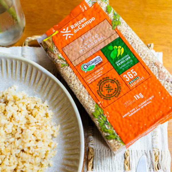 Arroz Cateto Integral Orgânico 1kg (Pack com 3) - Imagem 7