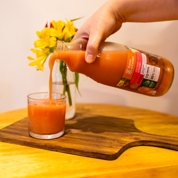 Suco de Goiaba e Maçã Integral 1 Litro (Pack com 6) - Imagem 5