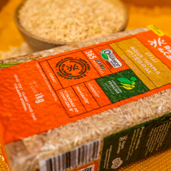 Arroz Agulhinha Integral Orgânico 1kg - Imagem 3