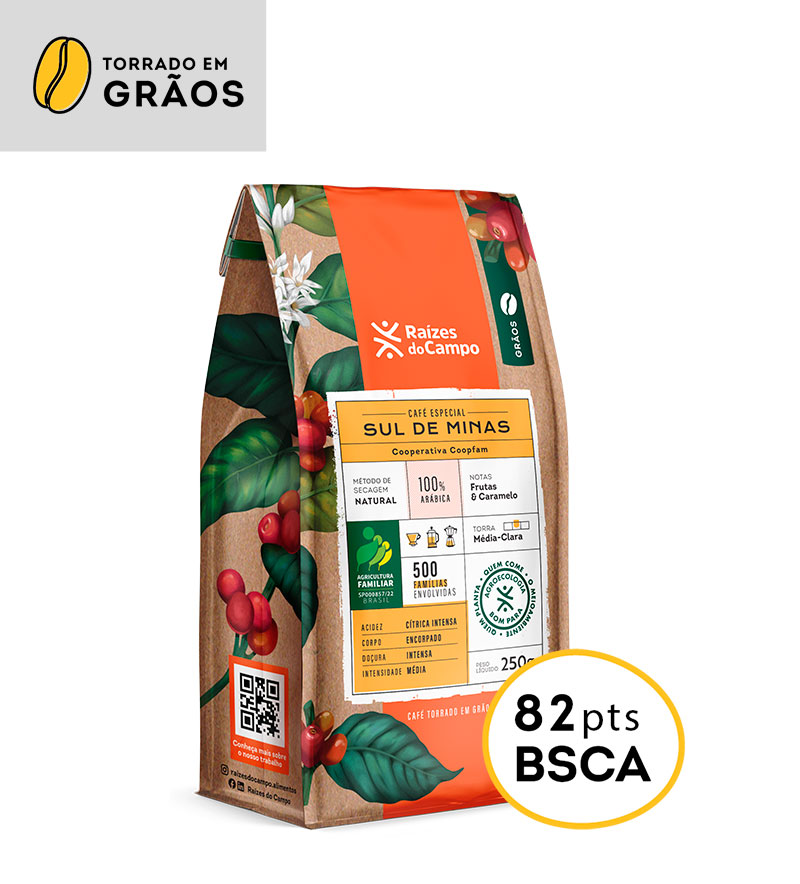Café Especial Torrado em Grãos 250g