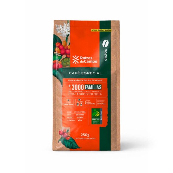 Café Especial Torrado em Grãos 250g