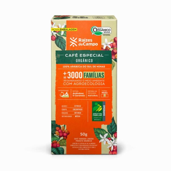 Café Especial Orgânico em Cápsulas