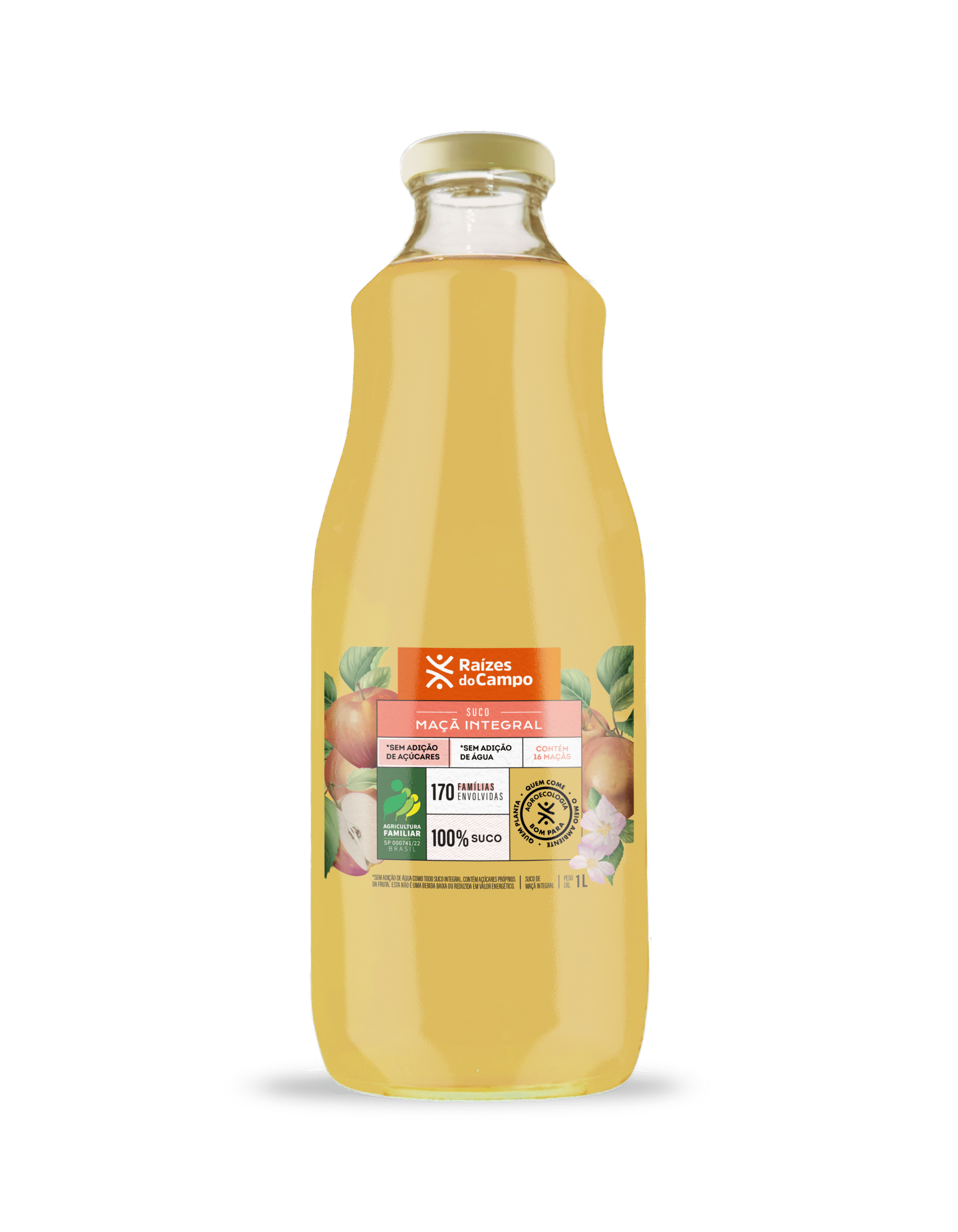 Suco de Maçã Integral 1 Litro