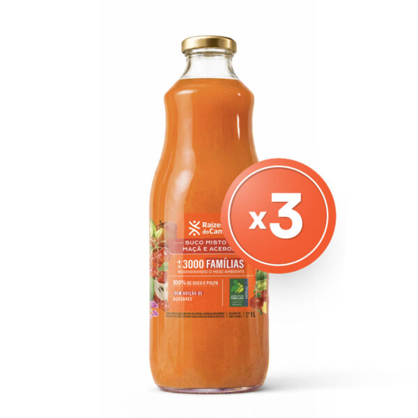 Suco Maçã e Acerola 1L