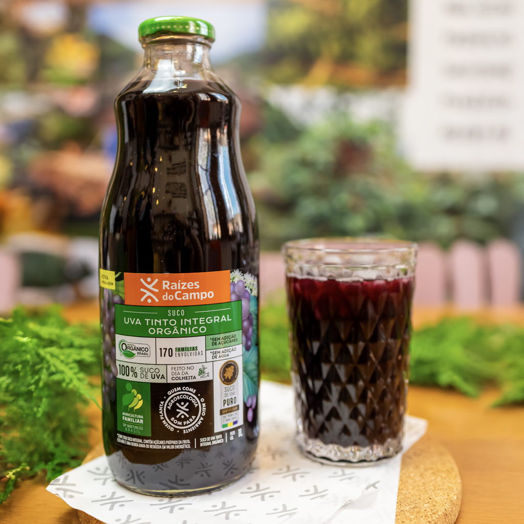 Suco uva organico 1l