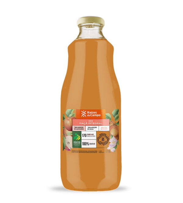 Suco de Maçã Integral 1 Litro (Pack com 6) - Imagem 2