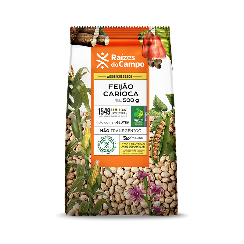 Feijão Carioca 500g (Pack com 14)