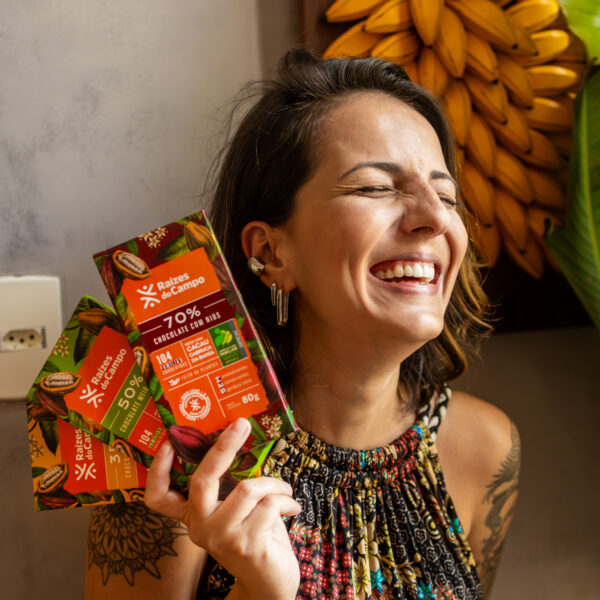 Chocolate 35%, 50% e 70% Cacau com Nibs 80g (pack com 3) - Imagem 6