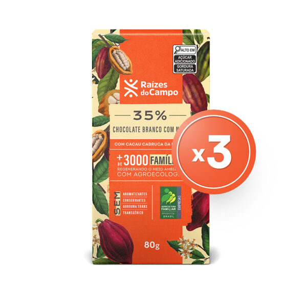Chcolate branco 3x