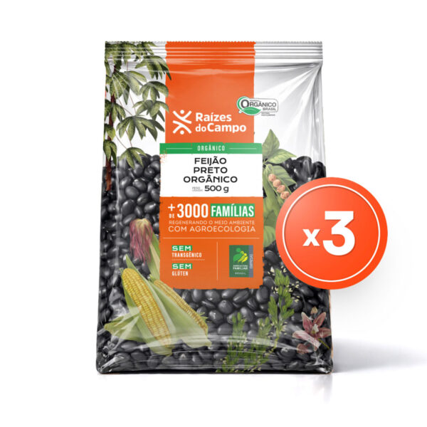 Feijao preto organico