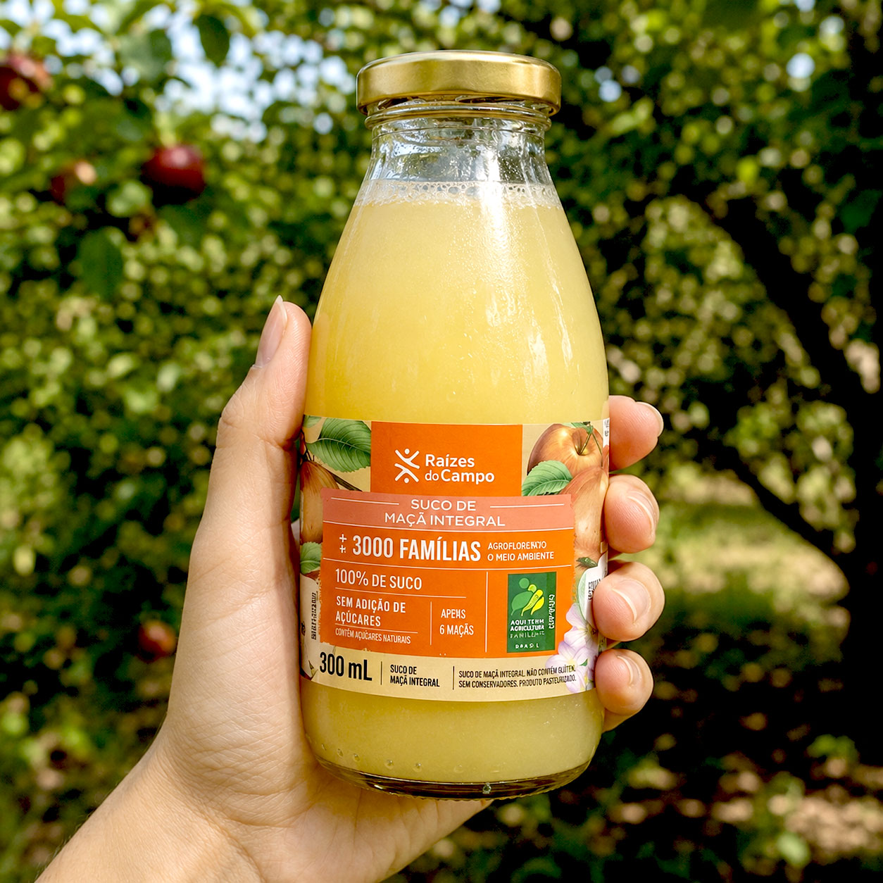Foto suco de maca 300ml